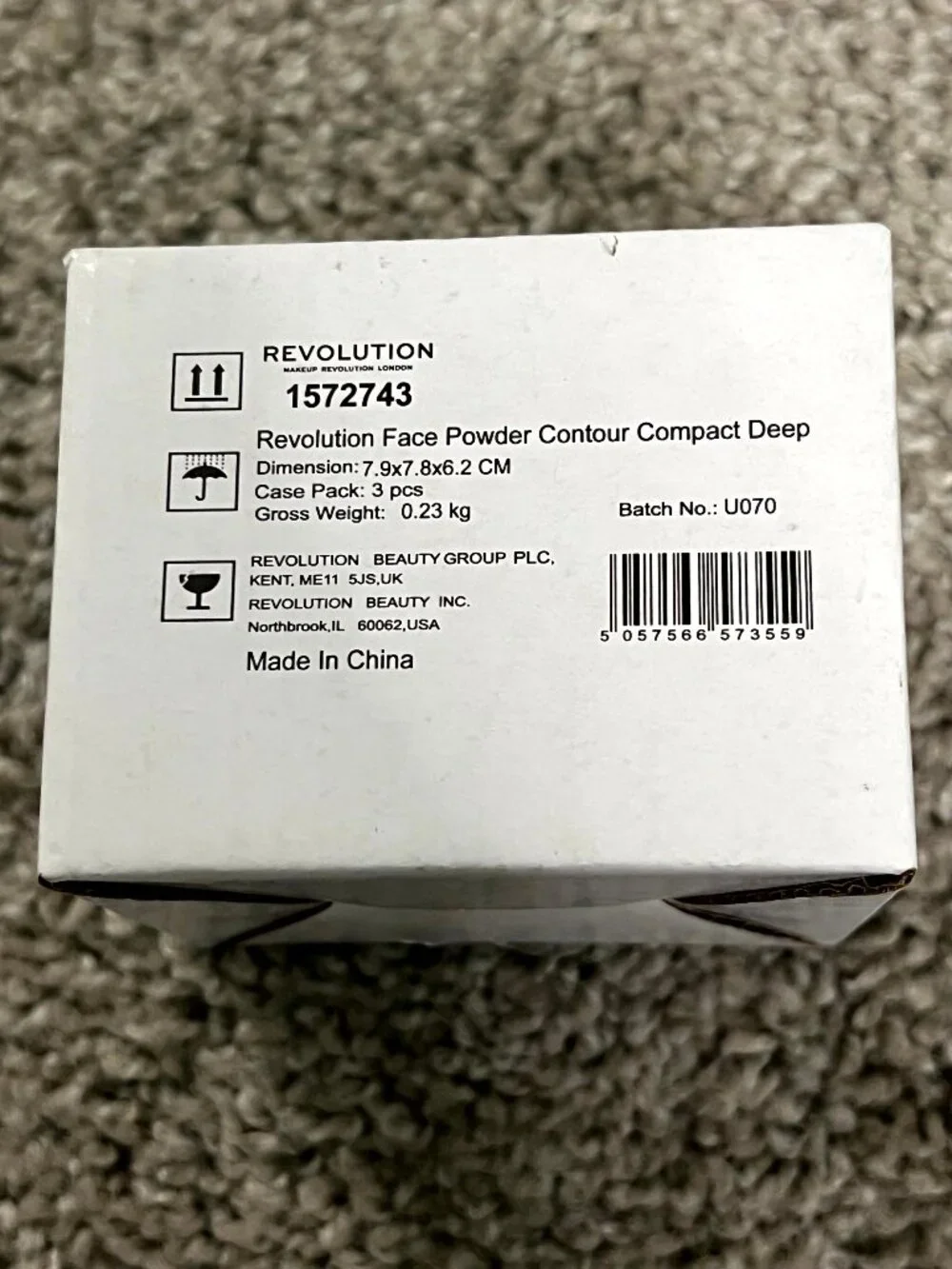 Revolution Contour Powder Compact Deep 3 Pack